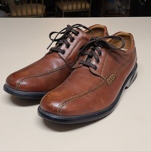 Clark's Colton leather over oxford dress shoes size 10 1/2